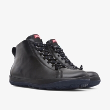 Camper Black Ankle Boots Mens - Peu Pista Online Ireland | YOLFZ2803